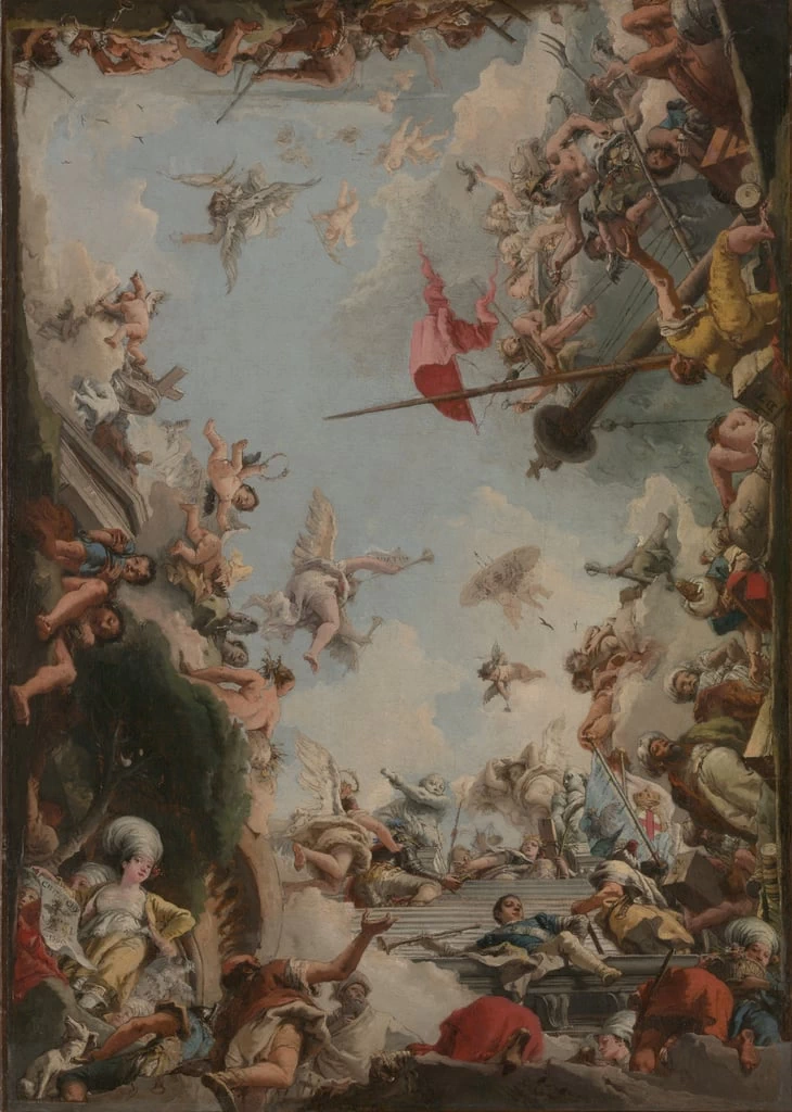 La glorificazione della famiglia Giustiniani - Metropolitan Museum of Art, New York